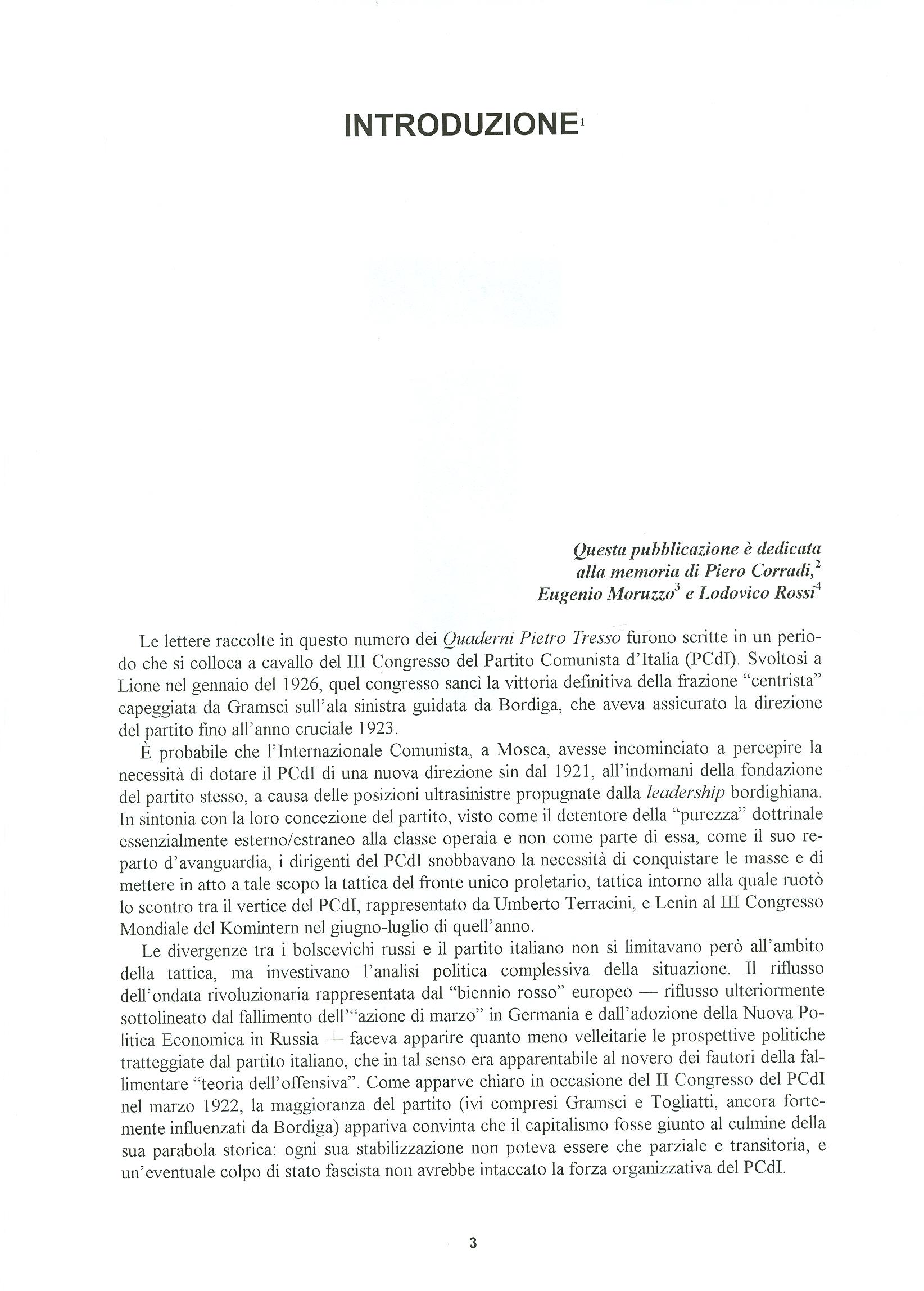 Quaderni del Centro Studi Pietro Tresso (1996-2009) n. 14 (novembre 1998) - pag. 4