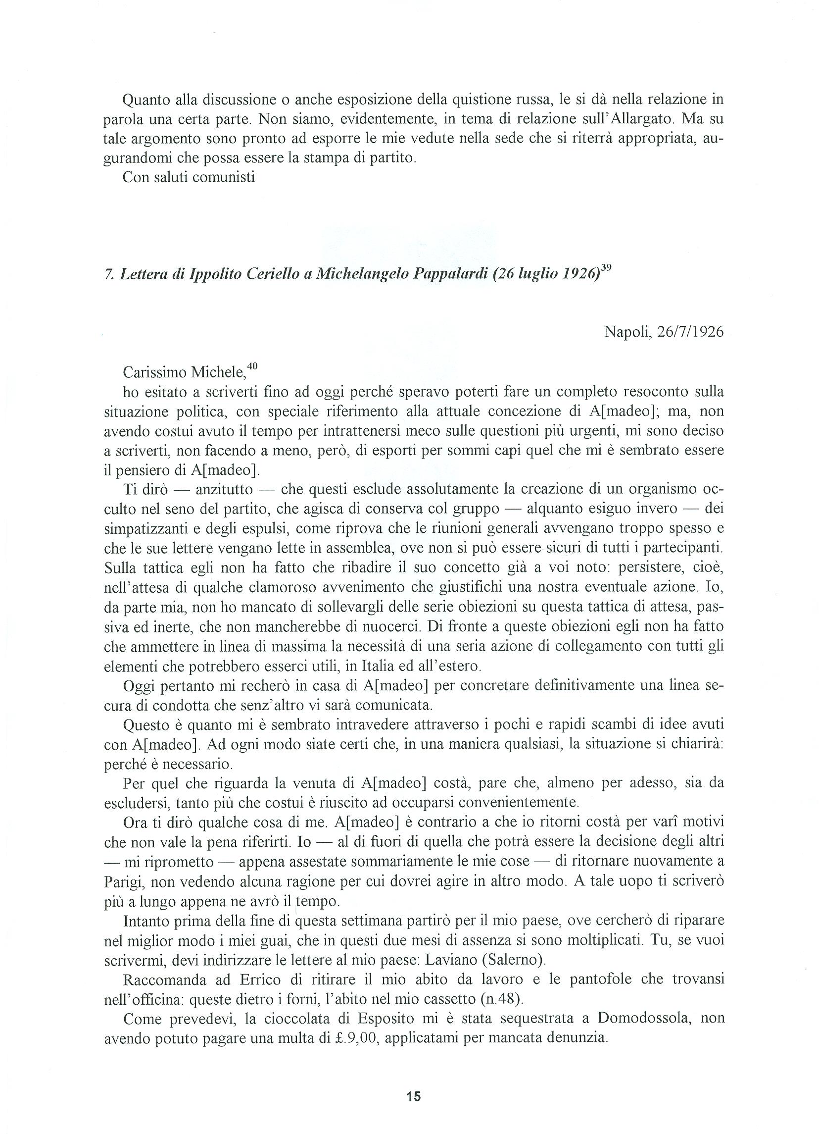 Quaderni del Centro Studi Pietro Tresso (1996-2009) n. 14 (novembre 1998) - pag. 16