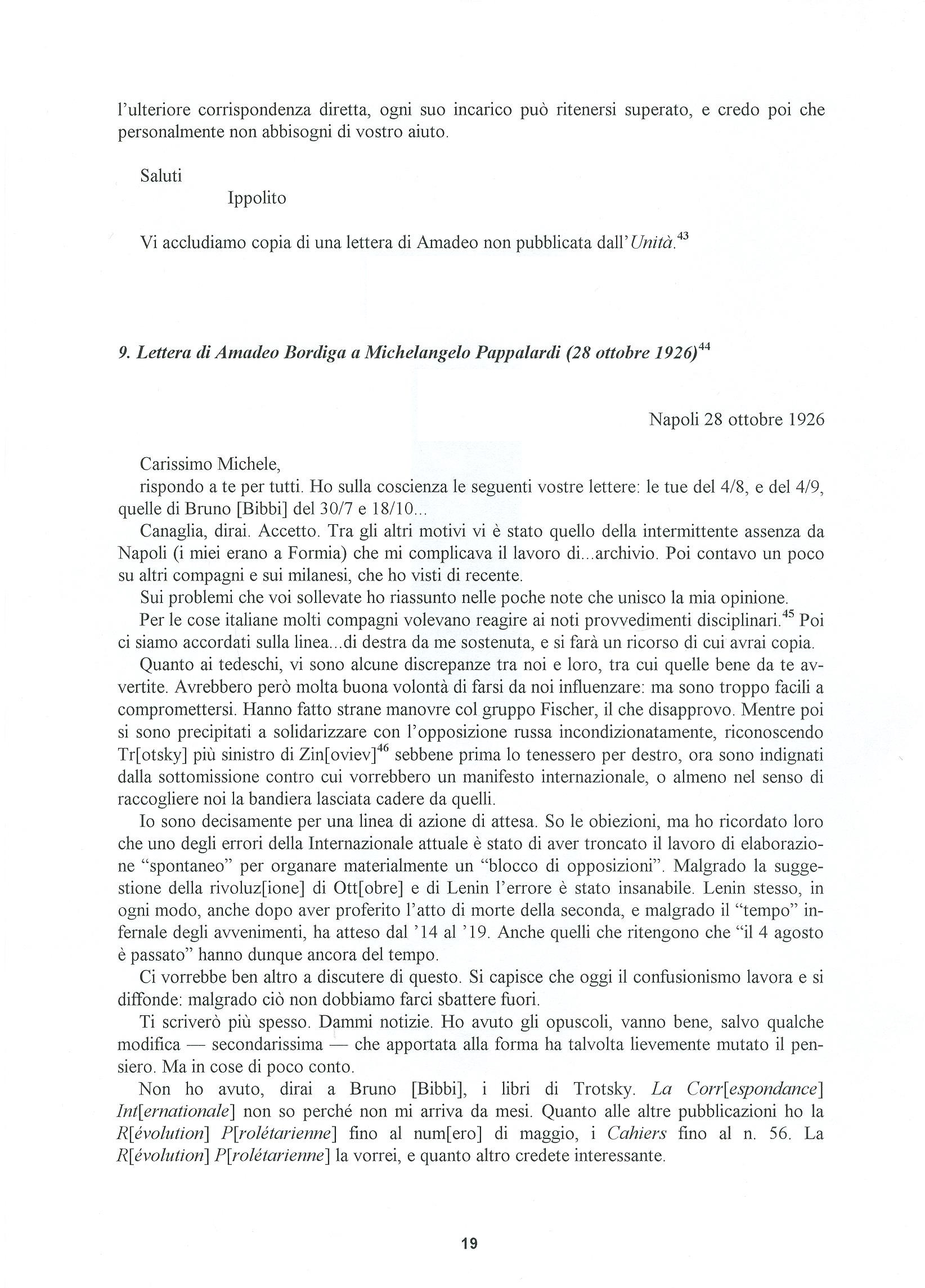 Quaderni del Centro Studi Pietro Tresso (1996-2009) n. 14 (novembre 1998) - pag. 20