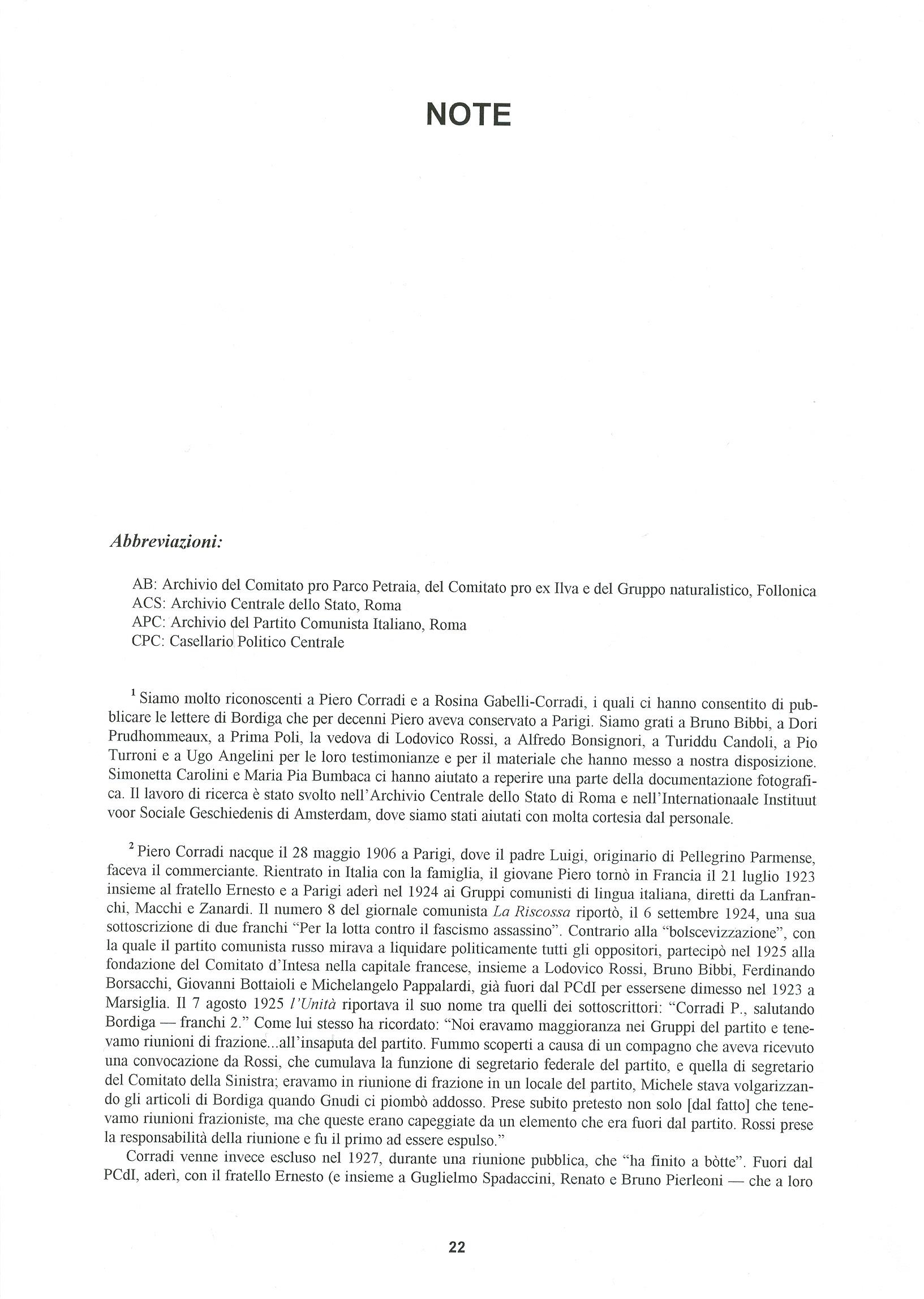 Quaderni del Centro Studi Pietro Tresso (1996-2009) n. 14 (novembre 1998) - pag. 23