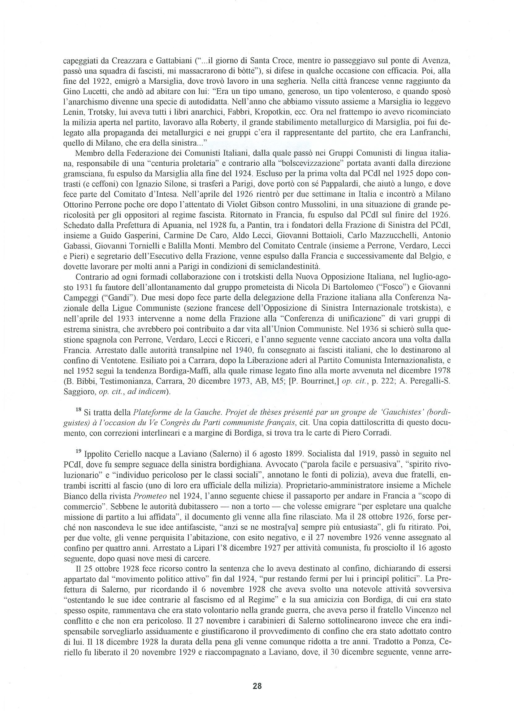 Quaderni del Centro Studi Pietro Tresso (1996-2009) n. 14 (novembre 1998) - pag. 29