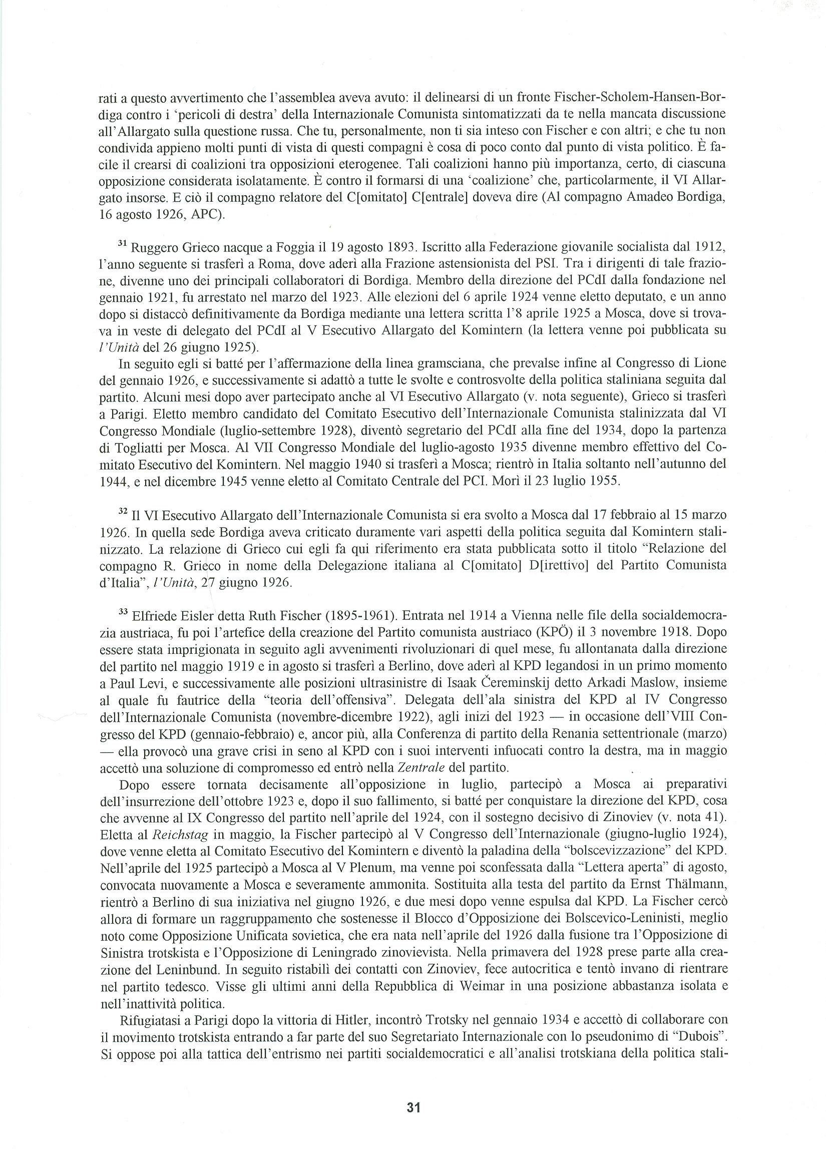 Quaderni del Centro Studi Pietro Tresso (1996-2009) n. 14 (novembre 1998) - pag. 32