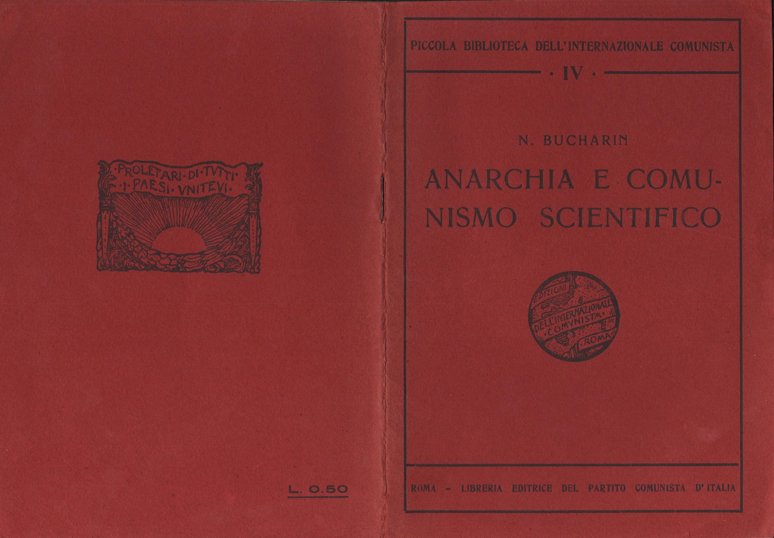 Anarchia e comunismo scientifico - Pag. 1
