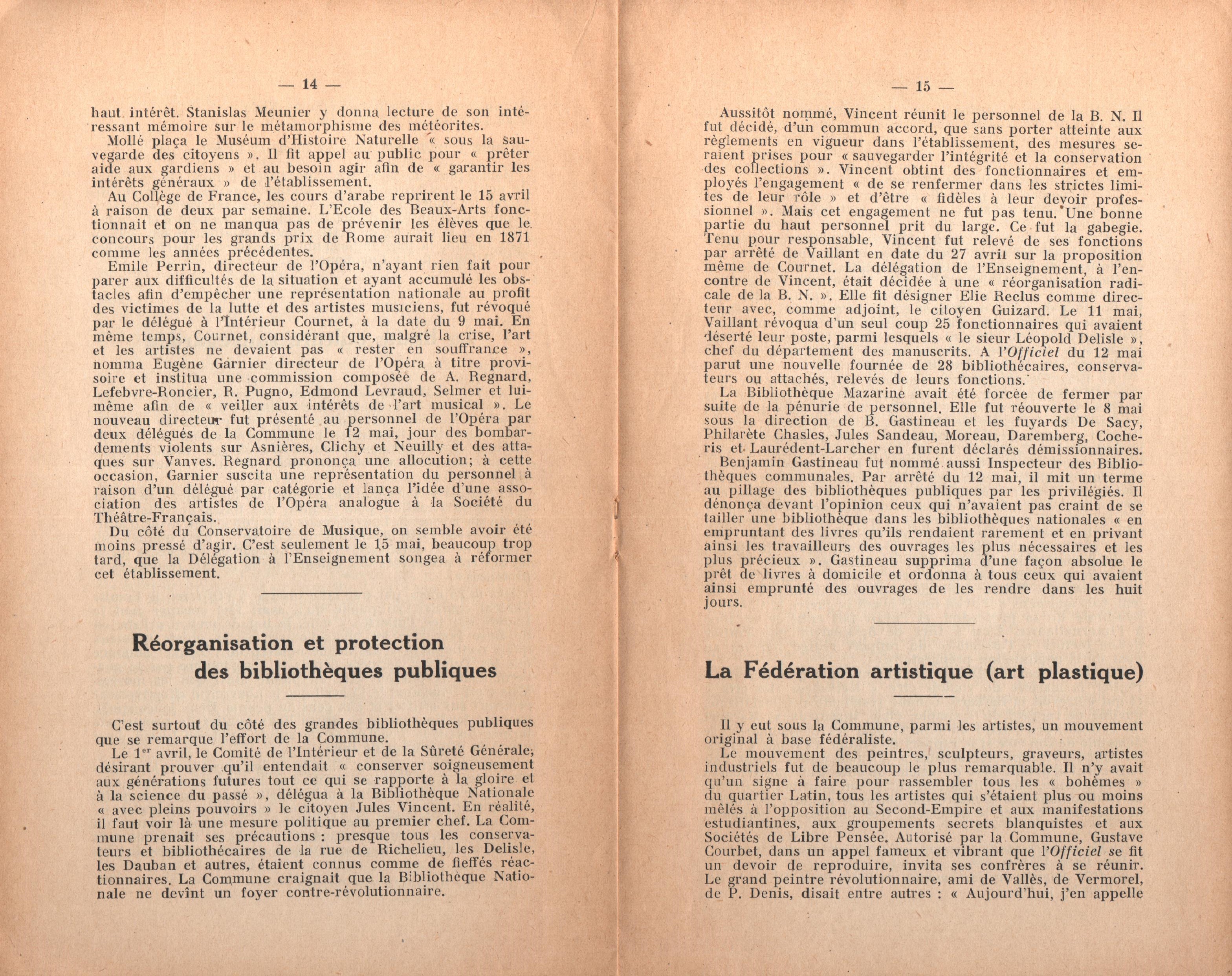 Maurice Dommanget, L'instruction publique sous la Commune - pag. 09