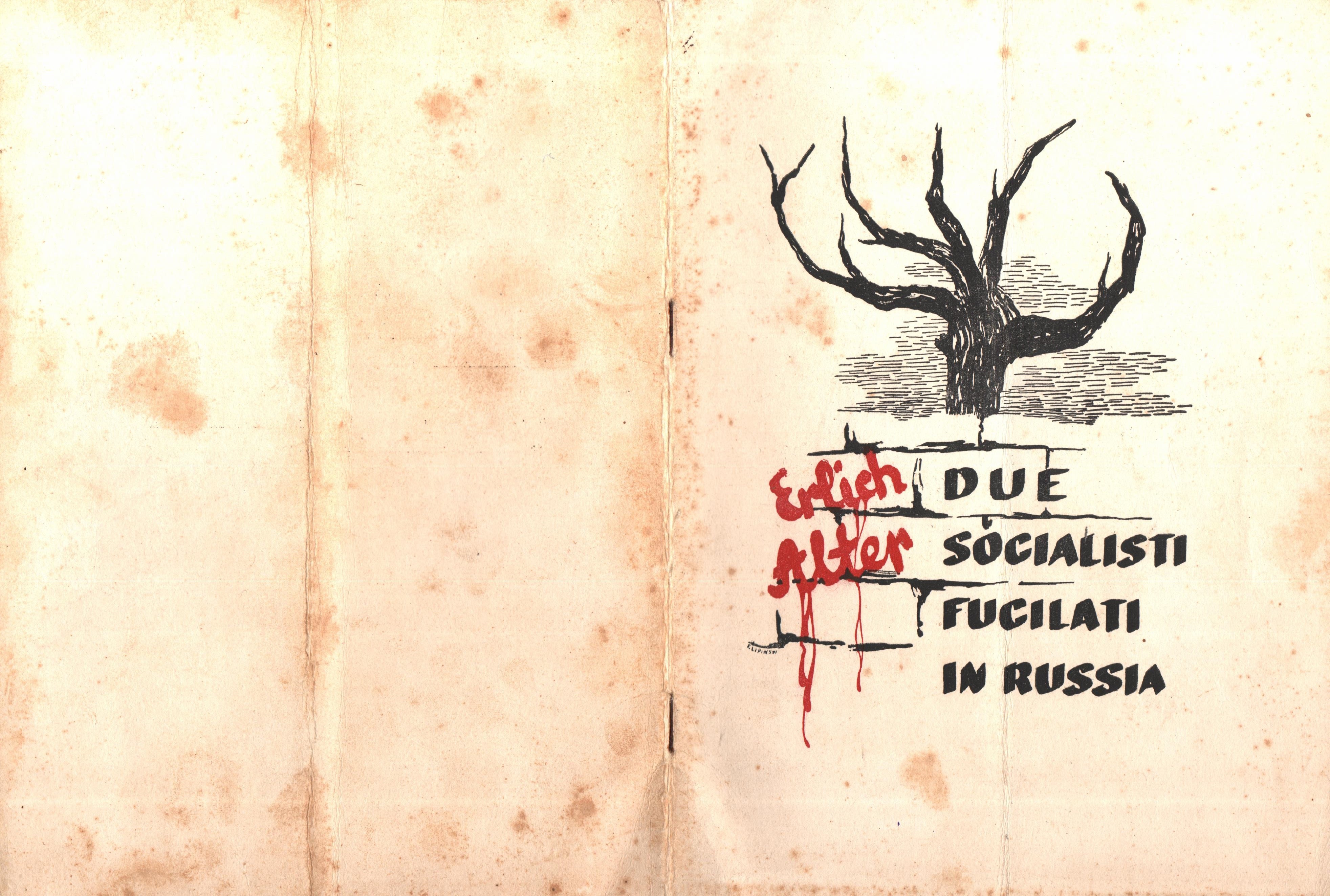 Due socialisti fucilati in Russia - pag. 01