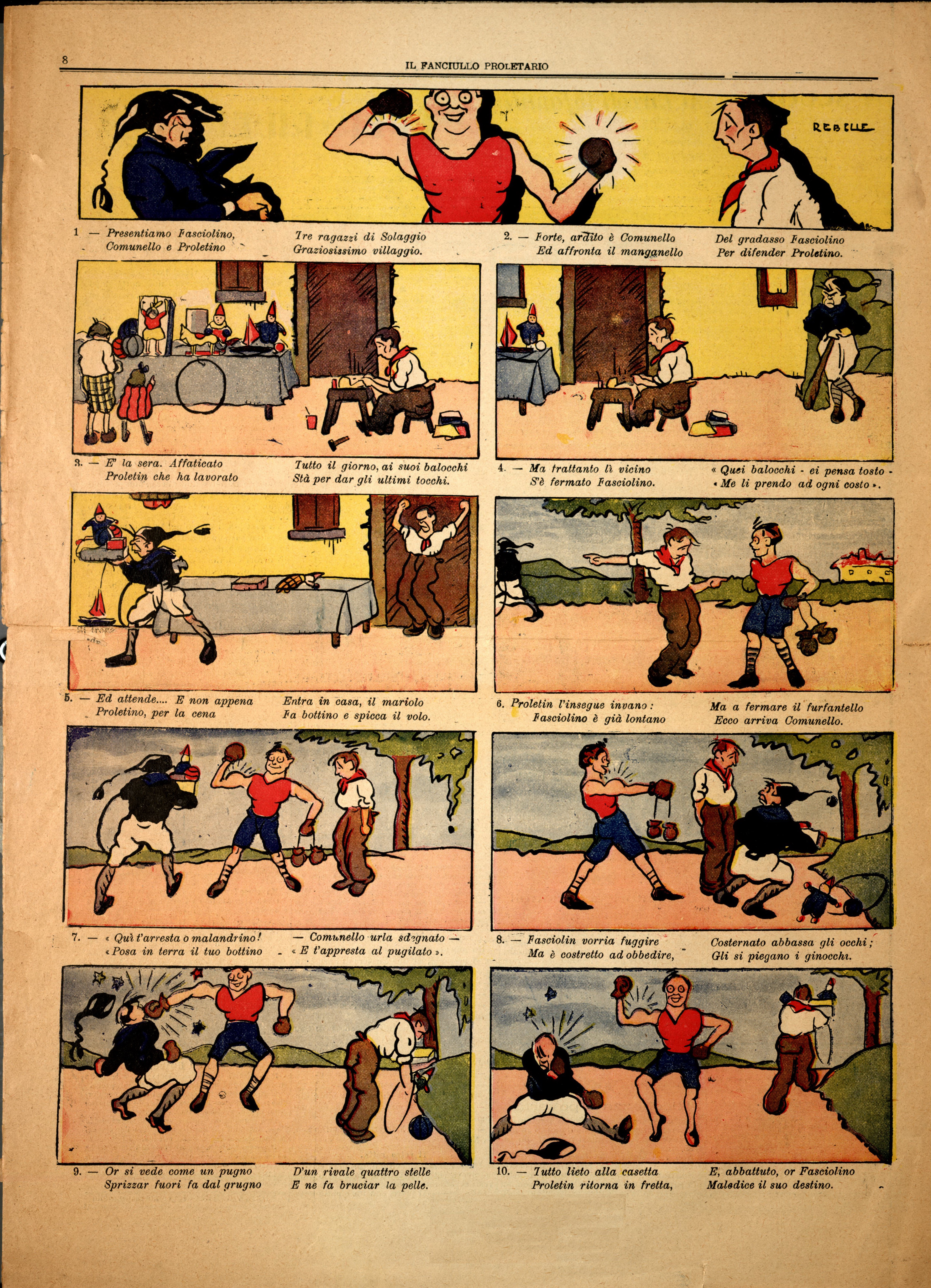 Il Fanciullo Proletario n. 1 (settembre 1922) - pag. 8