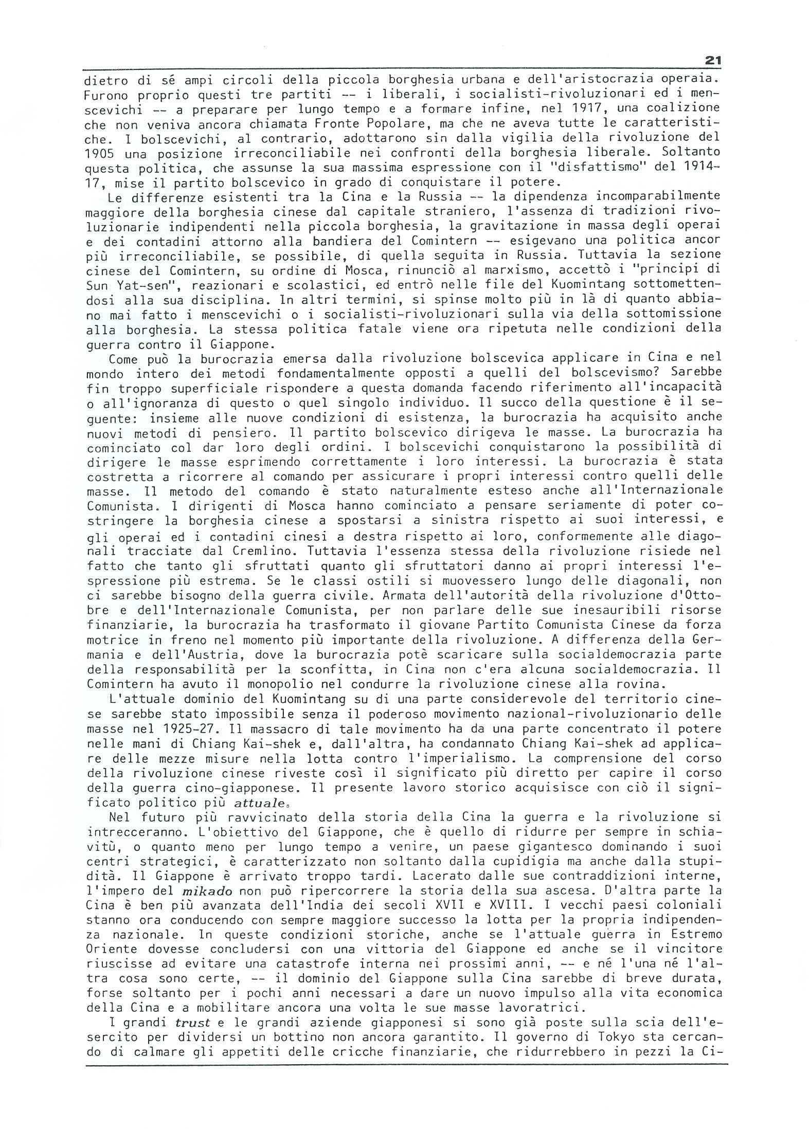 Studi e Ricerche n. 18 (aprile 1990) - pag. 21