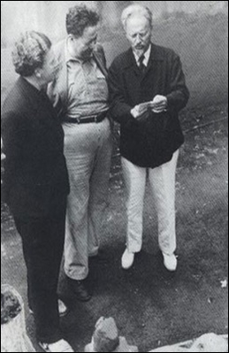 André Breton, Diego Rivera e Lev Trotsky in Messico (febbraio 1938)